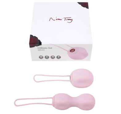 Kulki kegla - Nomi Tang Intimate Kegel Set Sakura Pink